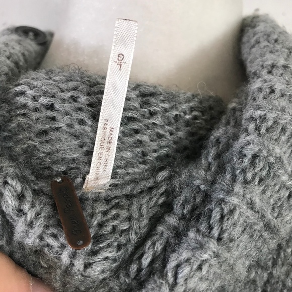 SOLD!! Free People Chunky Oversized Faire Isle - Picture 7 of 8